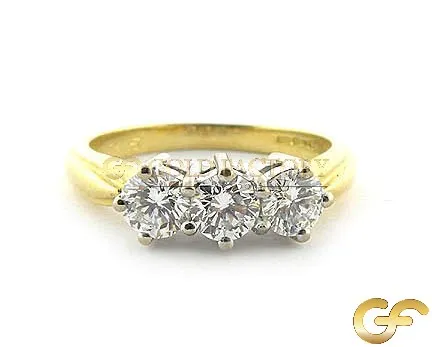 Yellow and Gold Diamond Ring