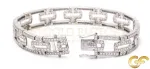 4.73ct Diamond White Gold Diamond Bracelet