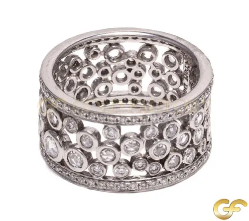 1.42ct Rose Cut Diamond Ring