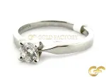 Platinum Solitaire Diamond Ring