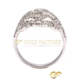 White Gold Diamond Dress Ring