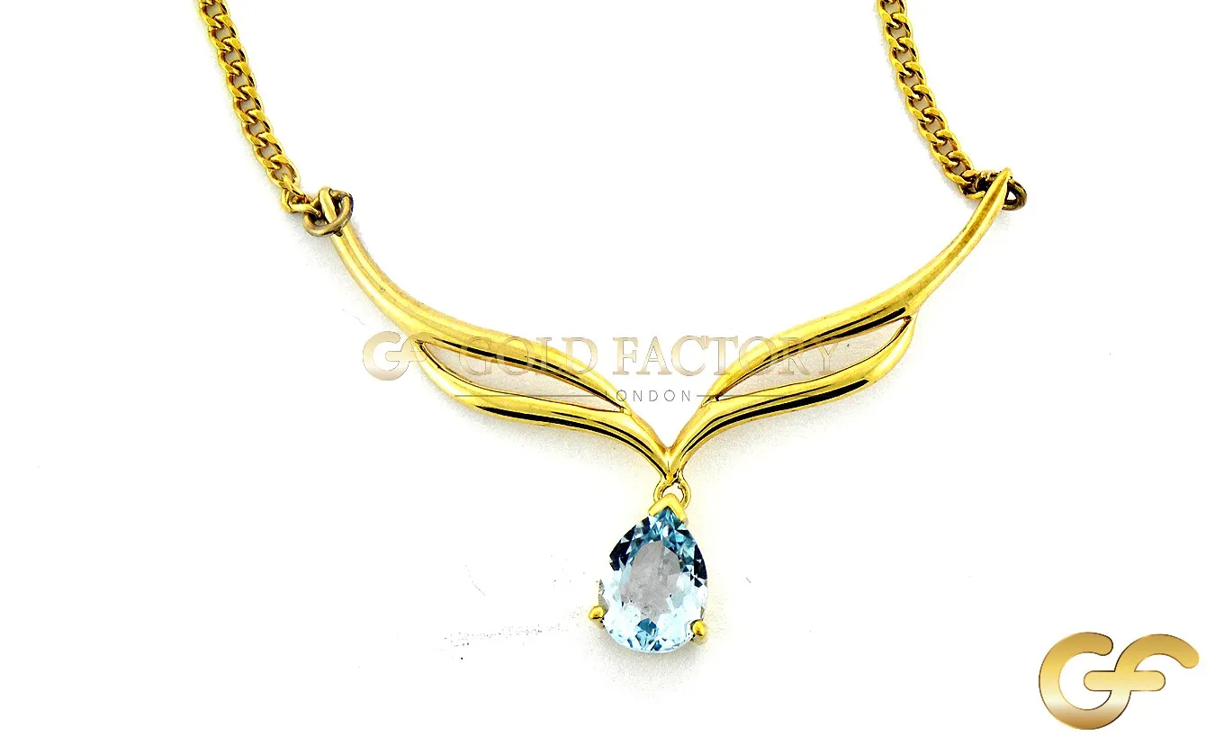 Aquamarine Necklace