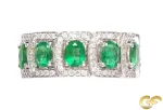 1.66ct Gem White Gold Ring