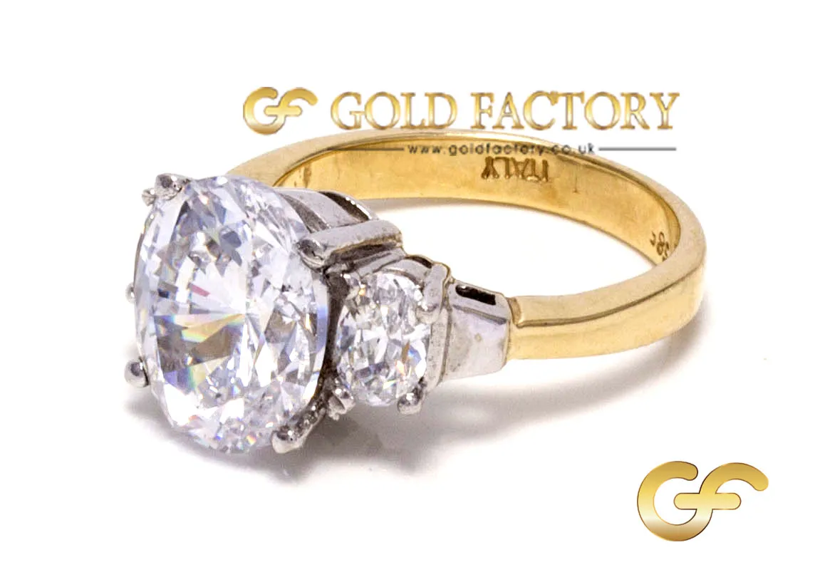 Italian Trilogy Solitaire Ring