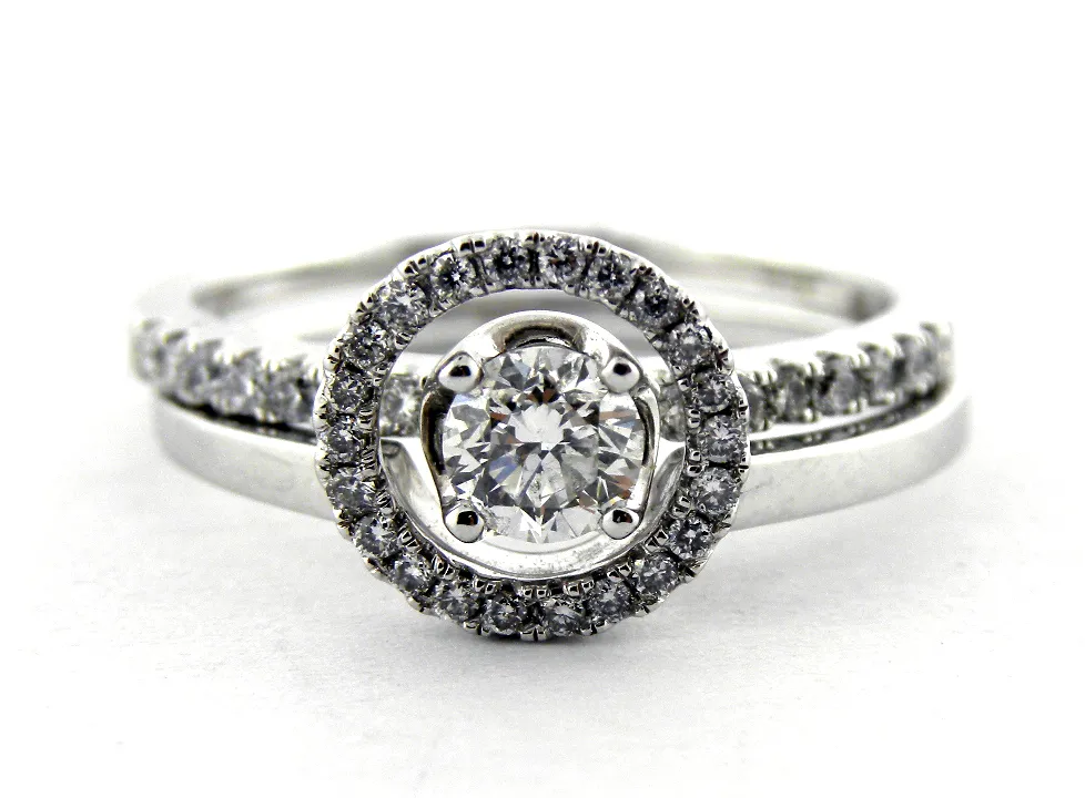 0.58ct Two Diamond Rings