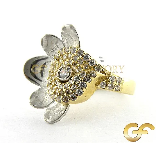 14ct Gold Italian Ring