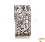 1.42ct Rose Cut Diamond Ring