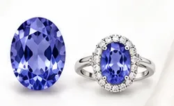 December birthstone, tanzanite