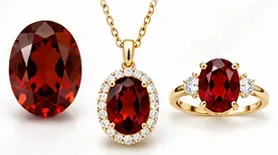 January birthstone, garnet