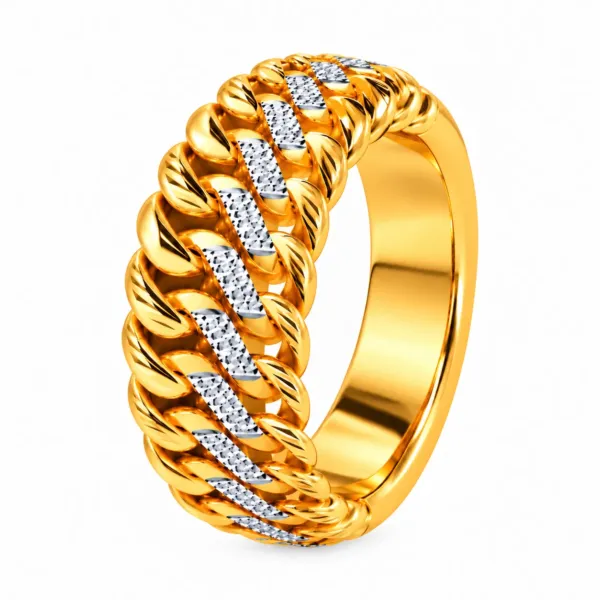 Bracelet style ring