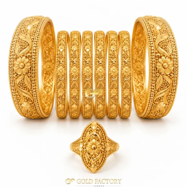 22ct Gold Jewellery Plain