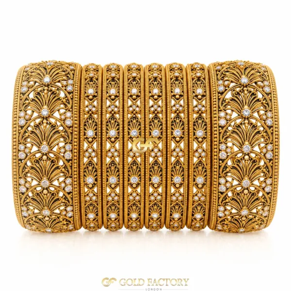 22ct Gold Jewellery stone set