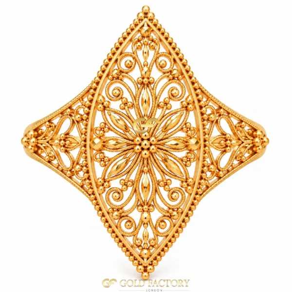 22ct Gold Jewellery Ladies kisti ring