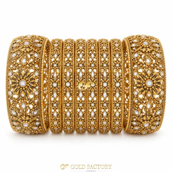 22ct Gold Jewellery stone set