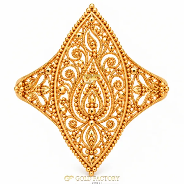 22ct Gold Jewellery Ladies kisti ring