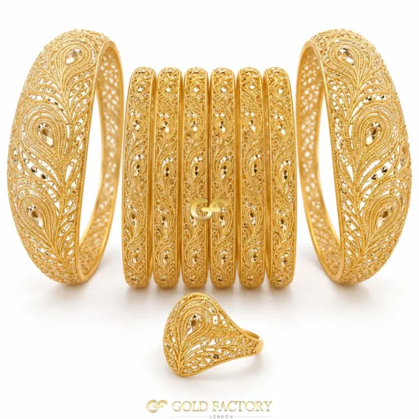 22ct Gold Jewellery Plain