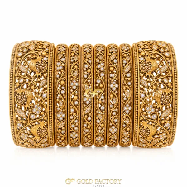 22ct Gold Jewellery stone set