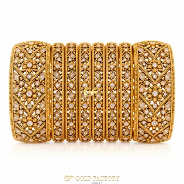 22ct Gold Jewellery stone set