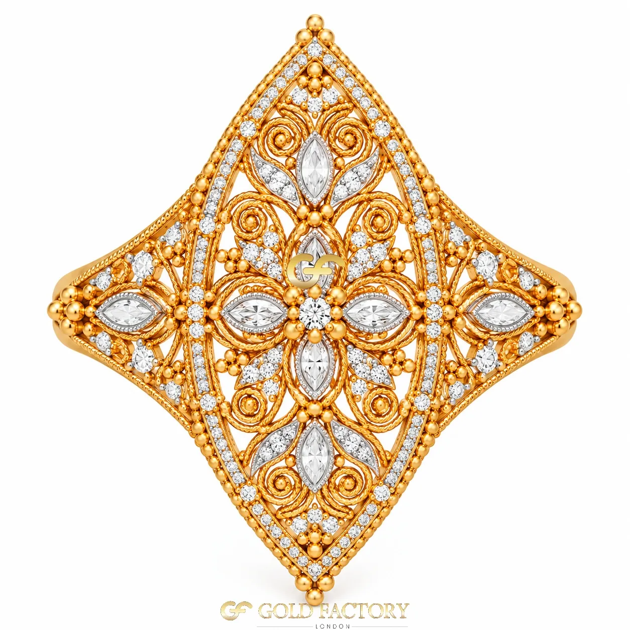 22ct Gold Jewellery Ladies kisti ring 22ct Gold Jewellery Ladies kisti ring