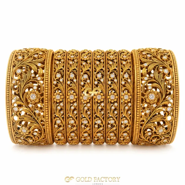 22ct Gold Jewellery stone set
