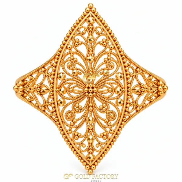 22ct Gold Jewellery Ladies kisti ring