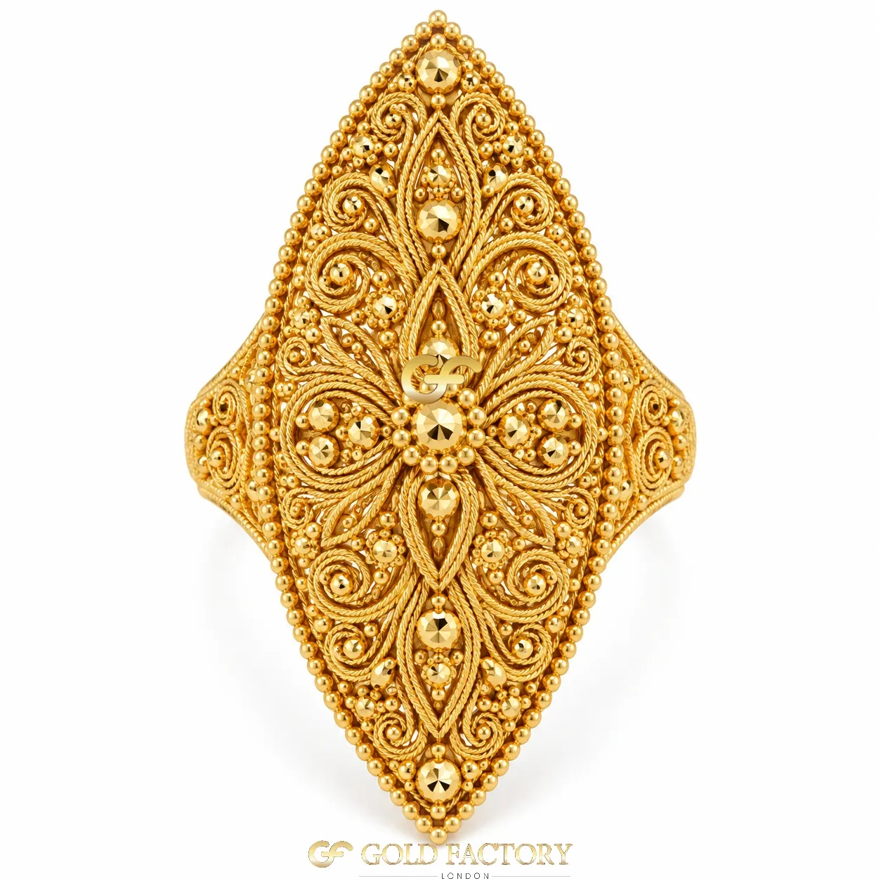 22ct Gold Jewellery Ladies kisti ring 22ct Gold Jewellery Ladies kisti ring