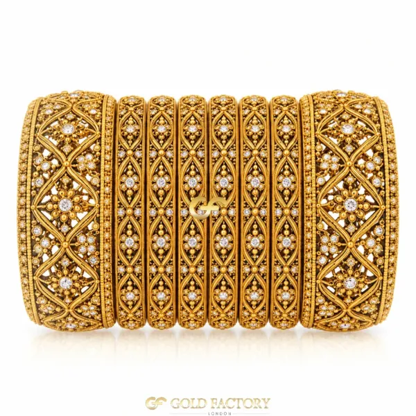 22ct Gold Jewellery stone set