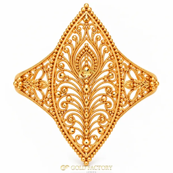 22ct Gold Jewellery Ladies kisti ring