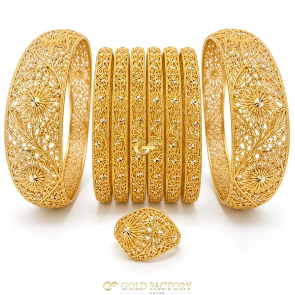 22ct Gold Jewellery Plain