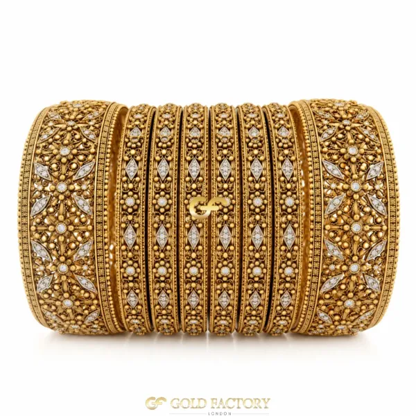 22ct Gold Jewellery stone set