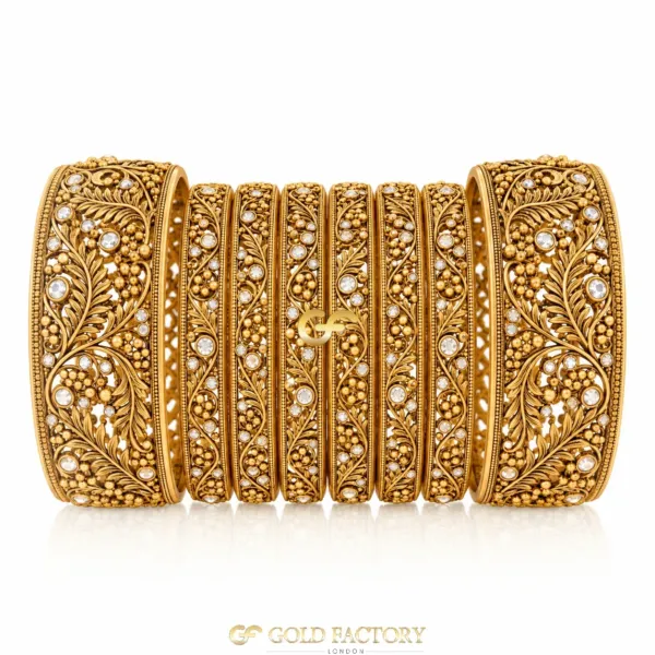 22ct Gold Jewellery stone set