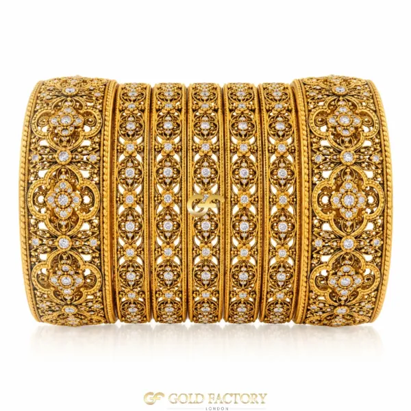 22ct Gold Jewellery stone set
